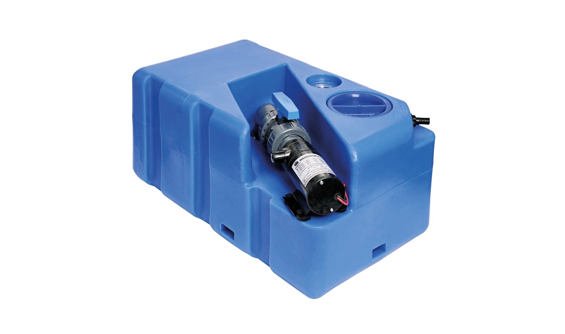  Septiktank 60l med 12V macerator 65x39x3