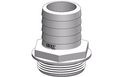 Trudesign Slangestuds 1 1/2" 38mm hvid