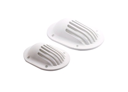 "Trudesign Si til gennemføring oval, 2""