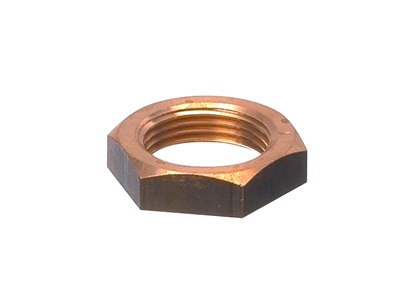 Møtrik messing 1"