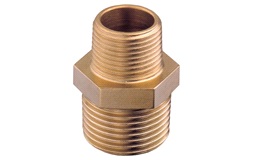 "Nippel u/u gänga 1/4- 1/8"""