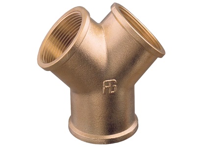 Y-fitting 3-vejs 1"