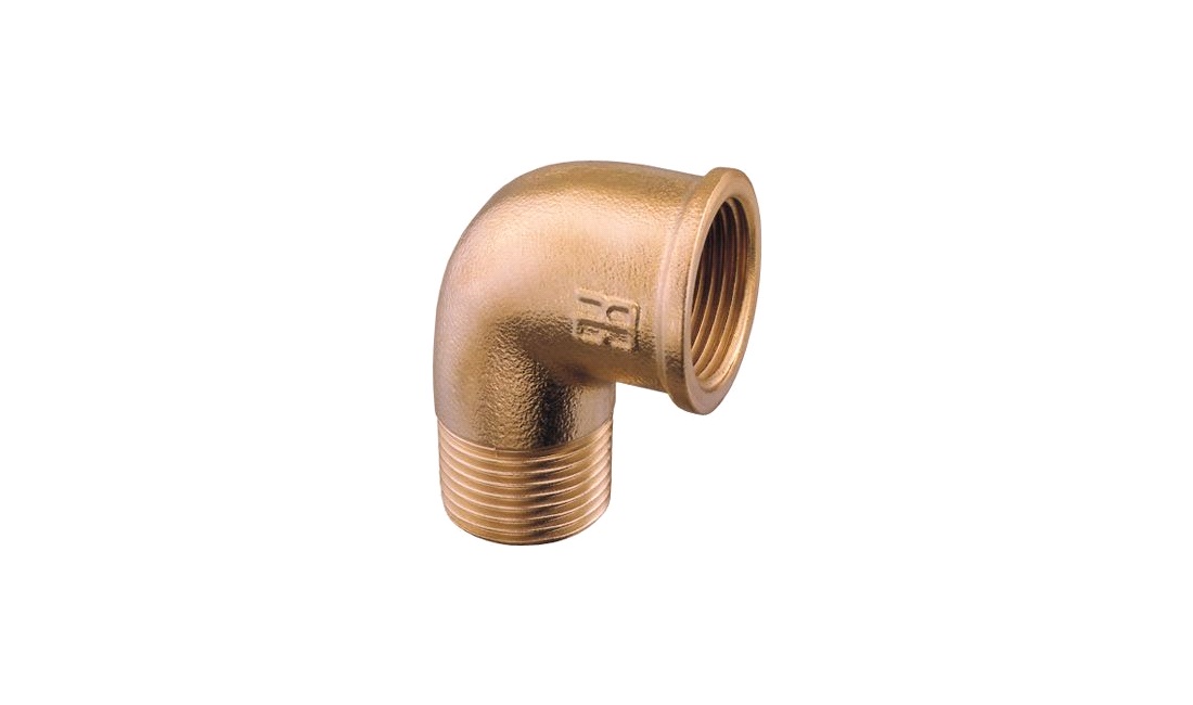  Bøjning 90° ind/udv 1/2"