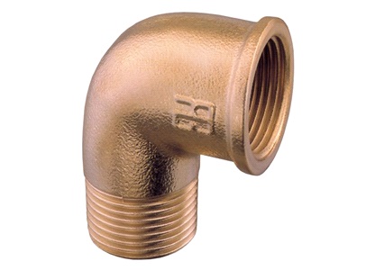 Bøjning 90° ind/udv 1/8"
