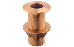 "Bordgenomföring 1 1/2"" mässing planhuv