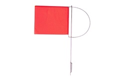 Vindviser rødflag 130mm