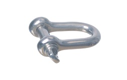 1852 Sjakkel med vingeskrue RF stål 4mm