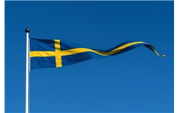 Korsvimpel Sverige, 200x50 cm