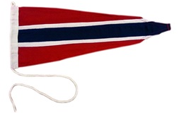 Bådvimpel Norge, 50x20 cm