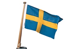 Bådflag Sverige, 50x31 cm