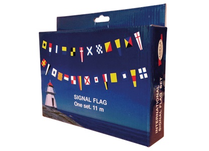 Flaggspel, signalflaggor 11m