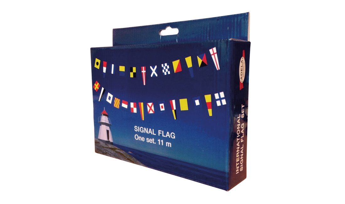  Flaggspel, signalflaggor 11m