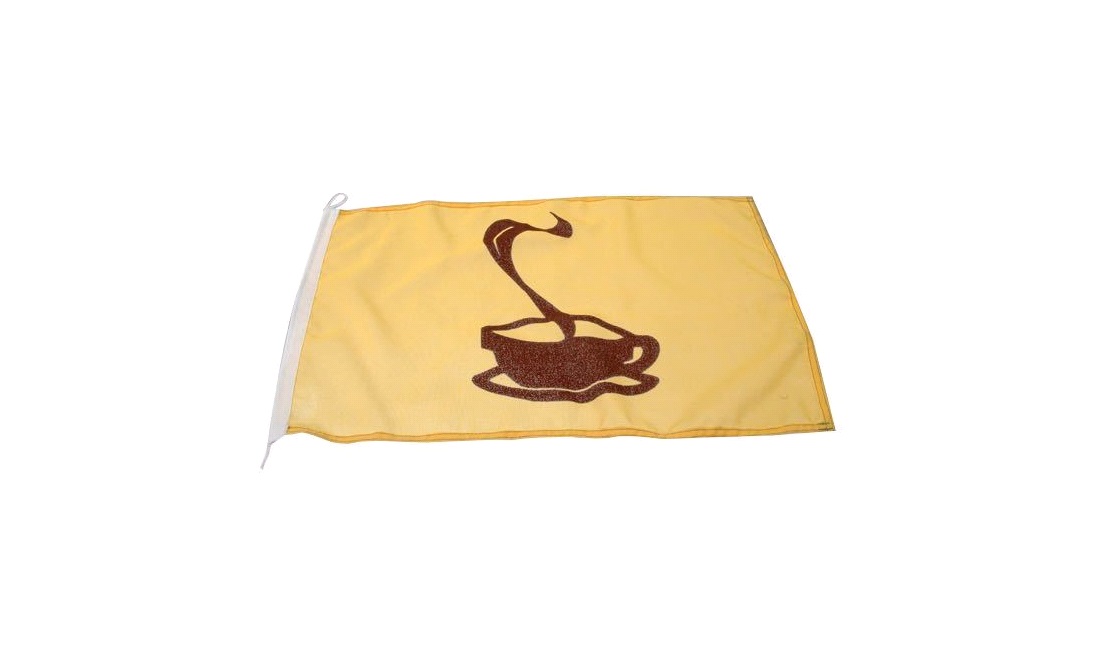  Humør-flag kaffe-flag 30x45cm