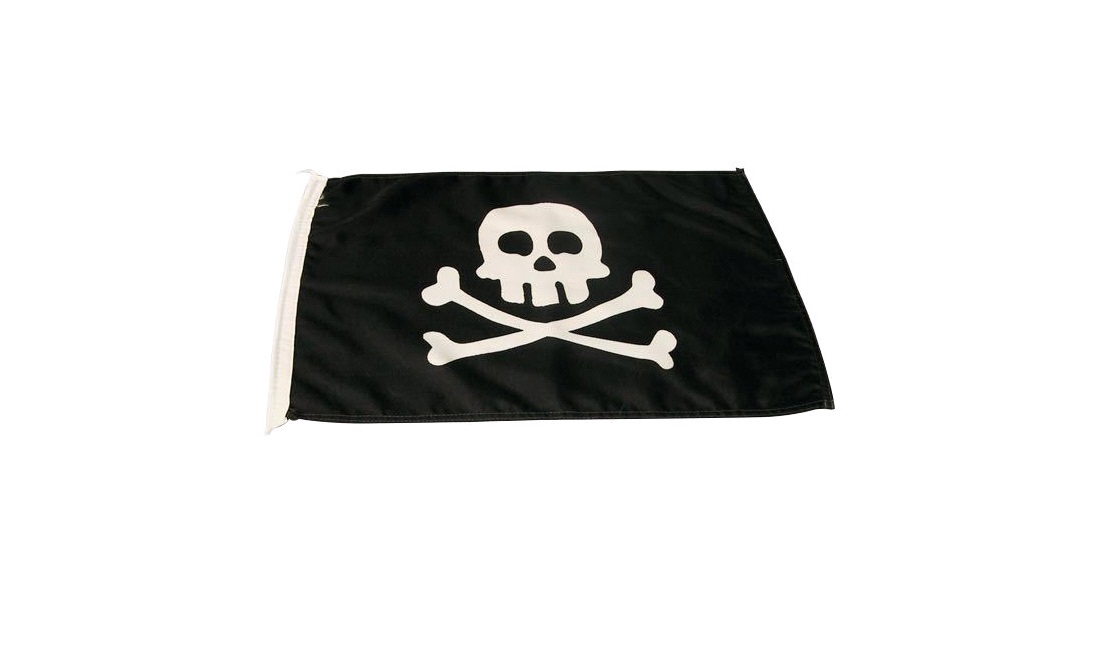  Humorflagga pirat 40x60cm