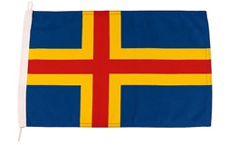Gæsteflag Åland, 20x30 cm