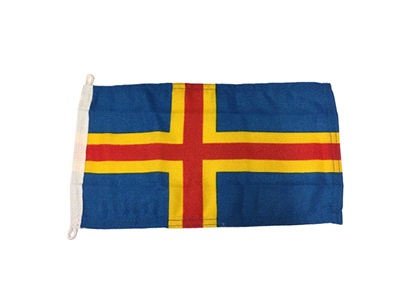 Adela Gjesteflagg Åland 20x30cm