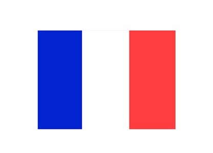 Gästflagga Frankrike 30x45cm