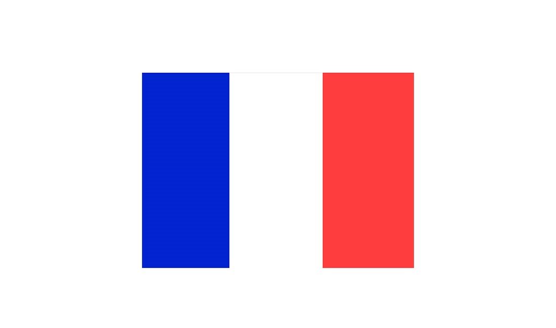  1852 Gjesteflagg Frankrike 30x45cm