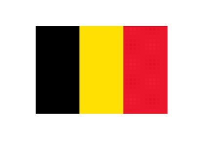 1852 Gæsteflag Belgien 30x45cm