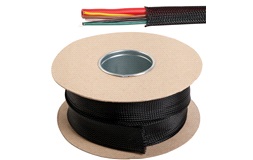 Kabelbeskyttelse sort fleksible monofila