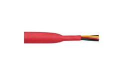 Krympeflex 15stk af 15cm rød fra indvend