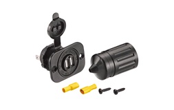 Vandtæt USB udtag indput 12V out: 5V 2,1