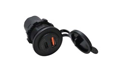 1852 USB udtag IP65 12/24V USB TYPE 1 & 