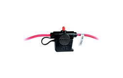 Vandtæt sikrings holder 30Amp med lys