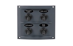 Strømpanel d-lux 4 kontakter