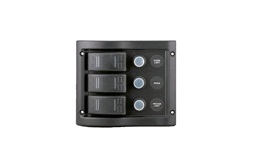 Strømpanel 3kont.vandtæt d-lux