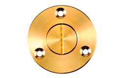 Lensepropp messing utvendig Ø45mm