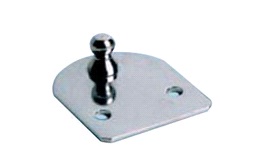 Platt fäste för kula RF