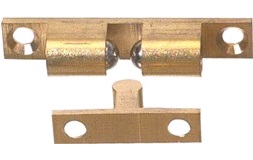 Kullås mässing 8x40mm