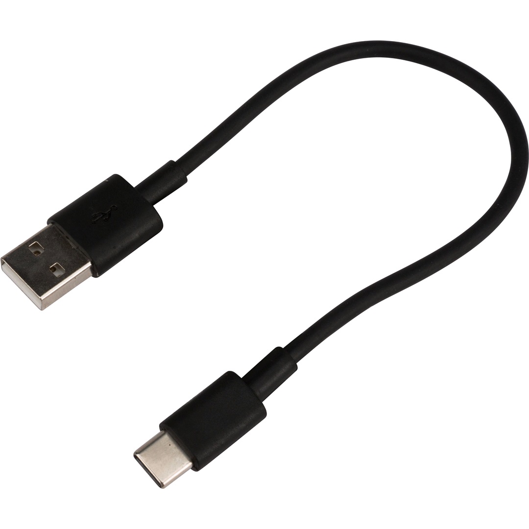 Mobiline Usb 2.0 Til Type C, 20 Cm Kabel