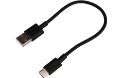 USB 2.0 til Type C, 20 cm kabel