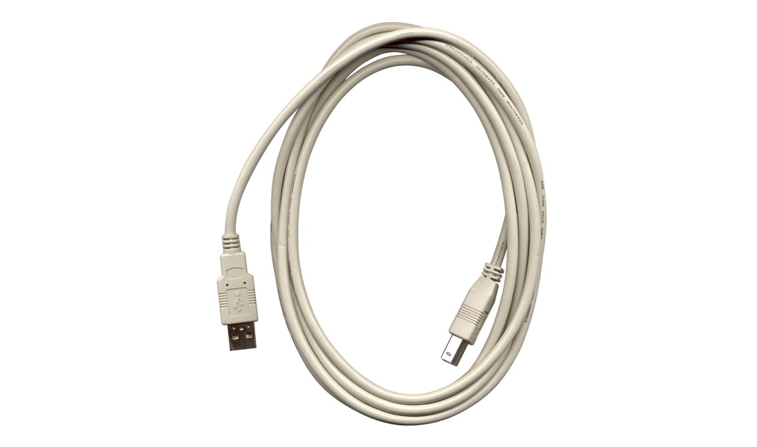 USB Kabel A/B stik, 1,8 M
