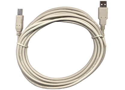 USB Kabel A/B stik, 5 M