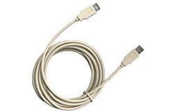 USB-A dataforlængerkabel Han/Hun, 3 m