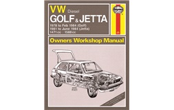 Rep.håndbog Golf I Diesel 8/76-7/83
