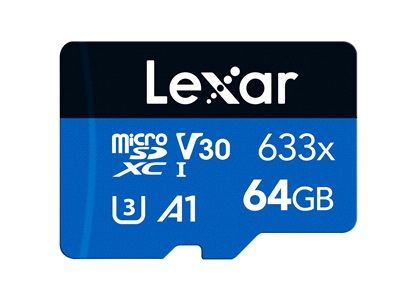 Lexar Memory Card MicroSDXC 64GB