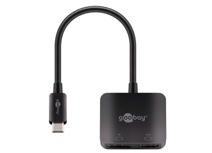 USB-C til DisplayPort og HDMI Adapter