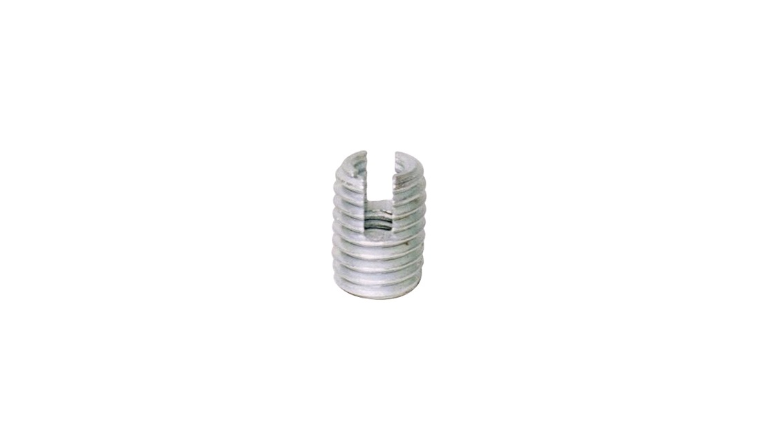  Gevindbøsning for cylinder, stål 6/9 mm
