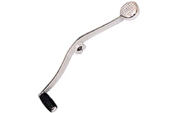 Växelpedal, CUSTOM, krom