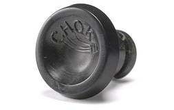 Choker-knop, sort