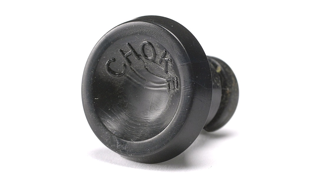  Choker-knop, sort, 2-gear