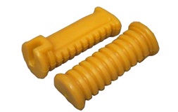 Gummisæt for fodhvilerkonsol, gul