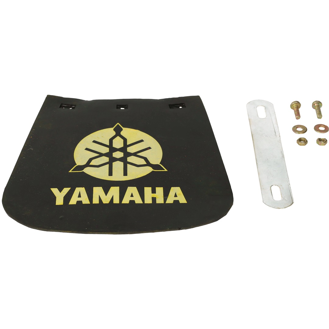 Scooped Stänkskärm, YAMAHA, fram, svart