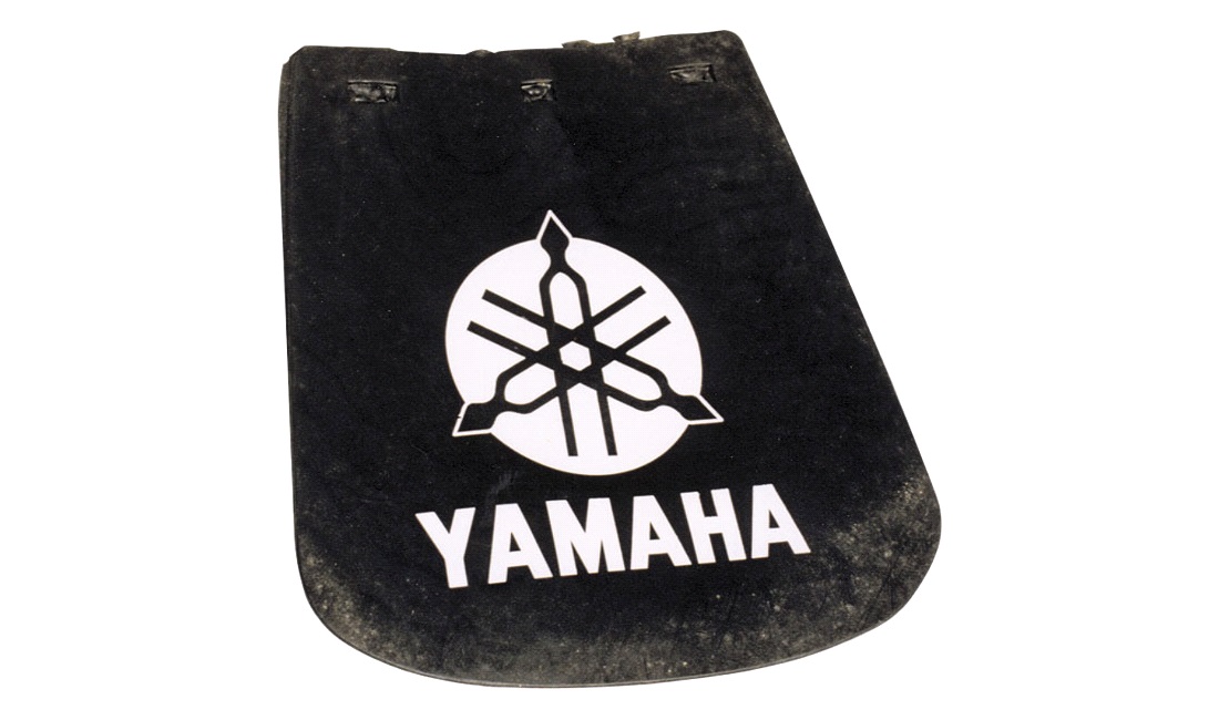  Stænklap, foran, sort, Yamaha 2-G