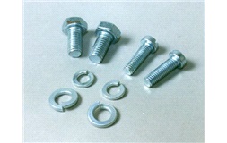 Boltesæt for bagskærm