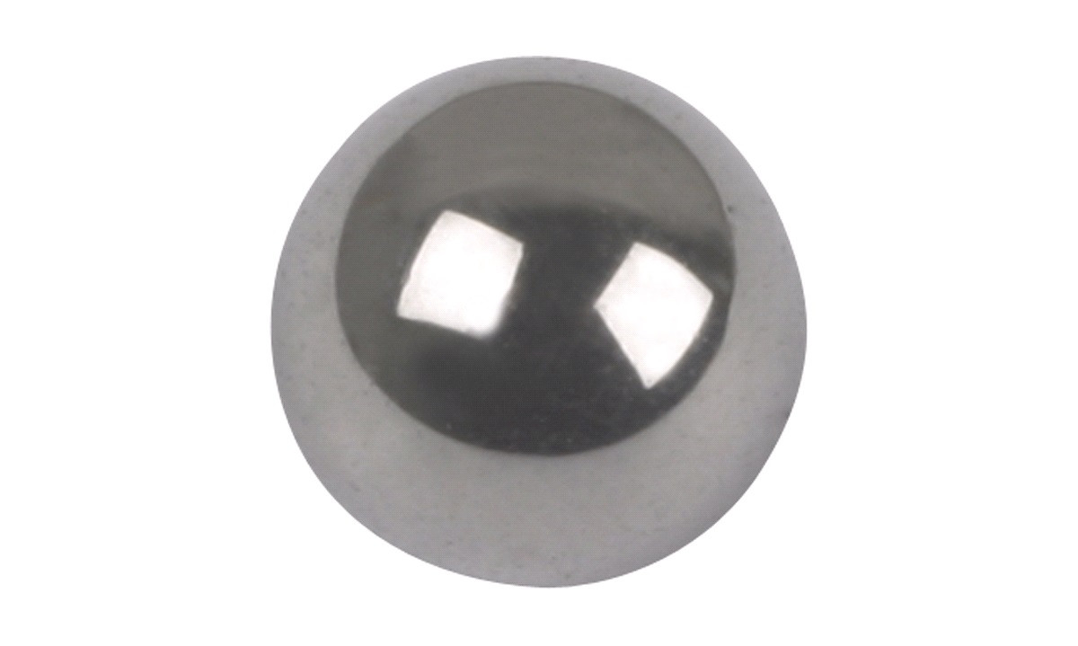  Stålkugler 1/4" for gaffelbro, pr. stk.